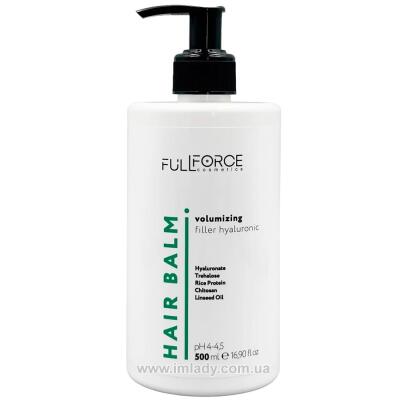 Бальзам з гіалуроновою кислотою Full Force volumizing filler hyaluronic 500 мл